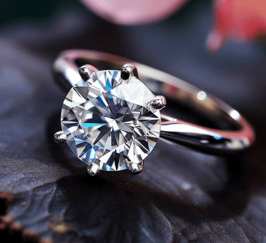 1.5ct lab grown diamond engagement ring