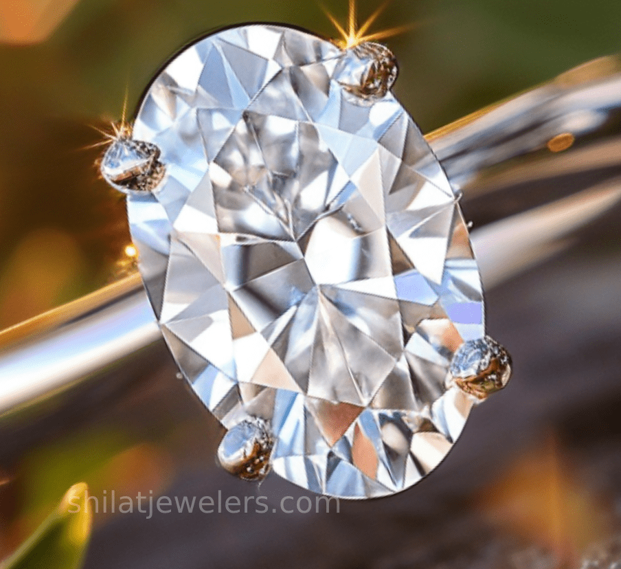 2 ct lab created diamond ring 