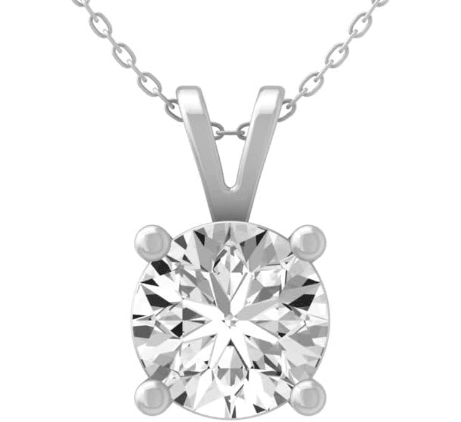 2.0ct lab grown diamond necklace - Shilat 