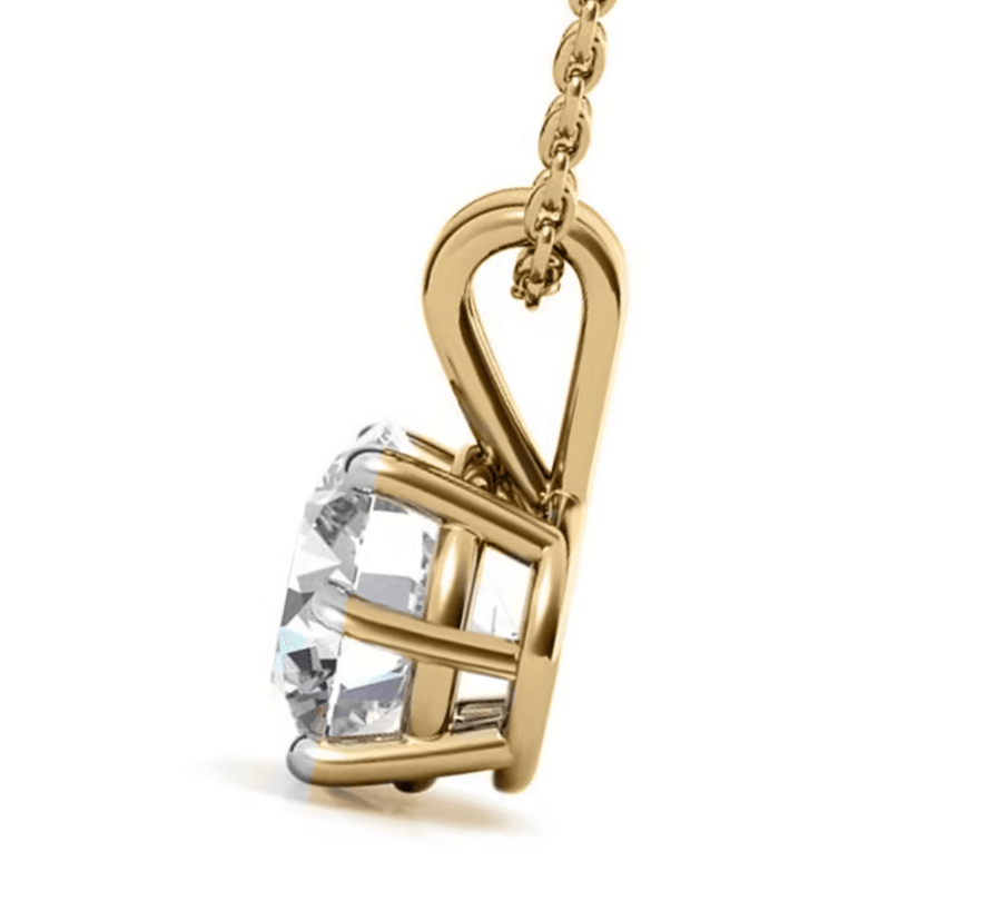 2 carat lab grown diamond necklace - Shilatjewelers