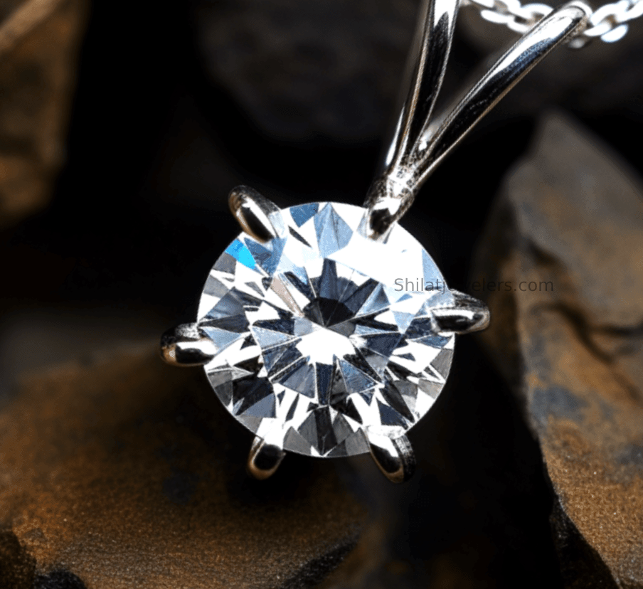 Custom lab made diamond pendants - Shilatjewelers