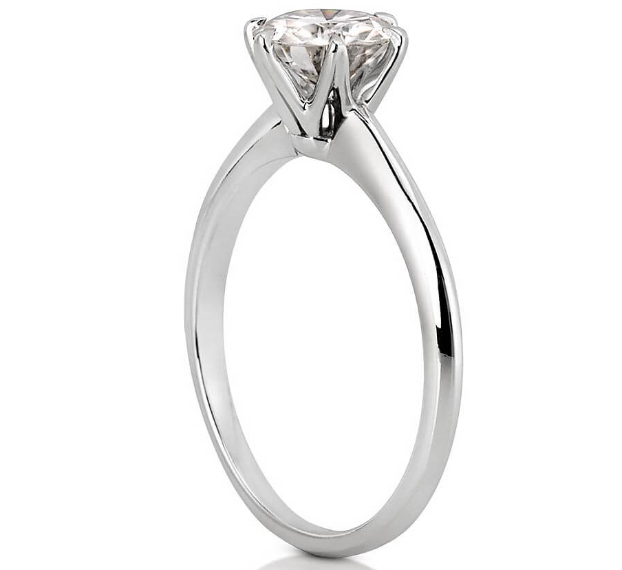 Manufactured diamond ring