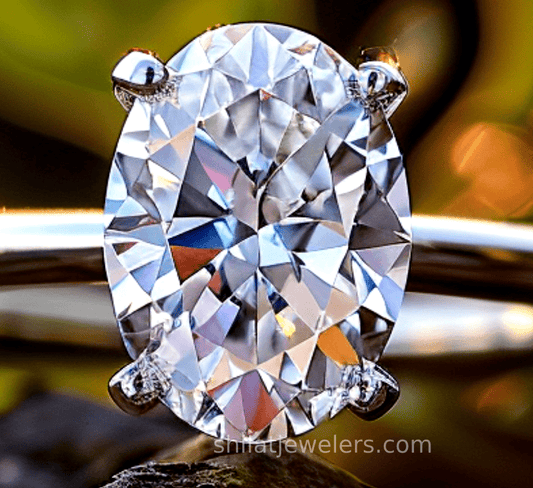 1.5 carat lab diamond ring oval
