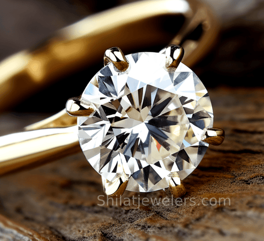 Man made diamond engagement rings for sale