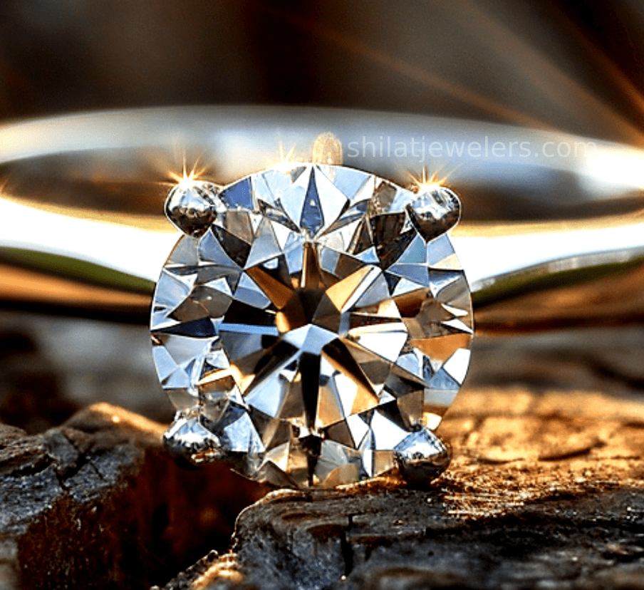 Best artificial diamond rings 1.5ct - Shilat 