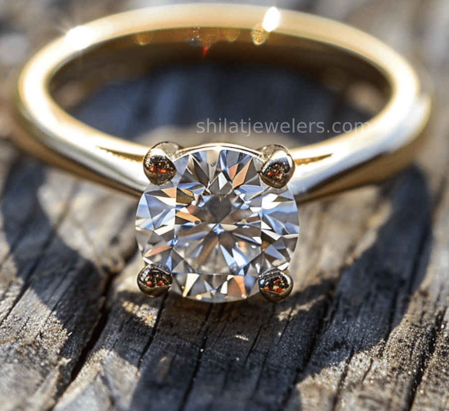 Cultured diamond rings 1.0ct