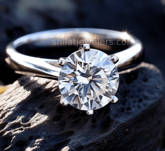 Engagement rings with lab diamonds 14k