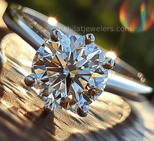 Artificial diamond rings 2ct