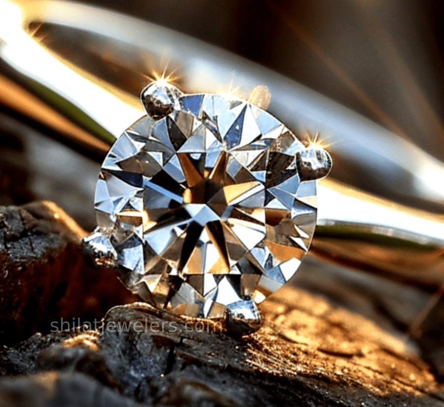 Best artificial diamond rings 1.5ct - Shilat 
