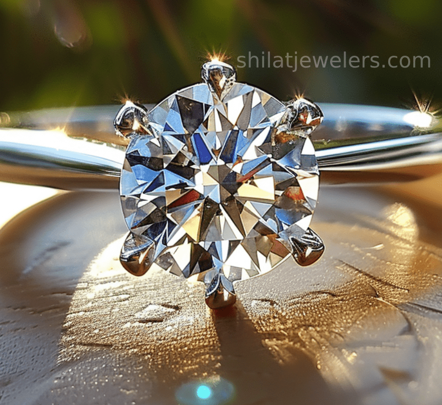 Synthetic diamond rings - Shilat