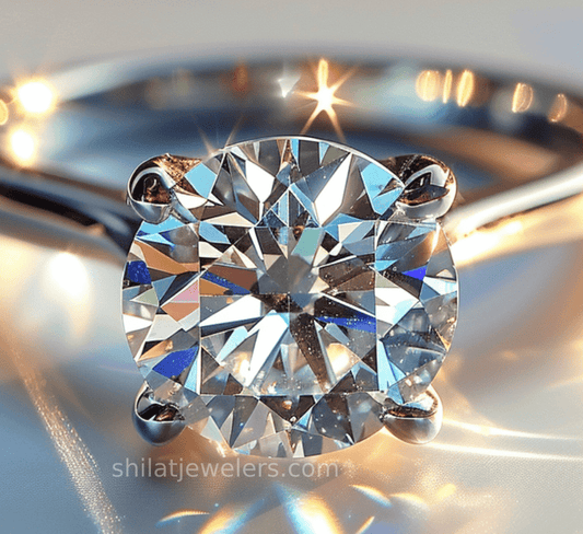 3ct lab grown diamond engagement ring