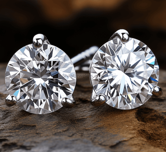 1.5 Carat lab created diamond studs