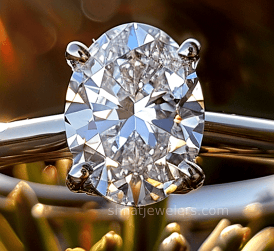 lab grown diamond ring engagement 