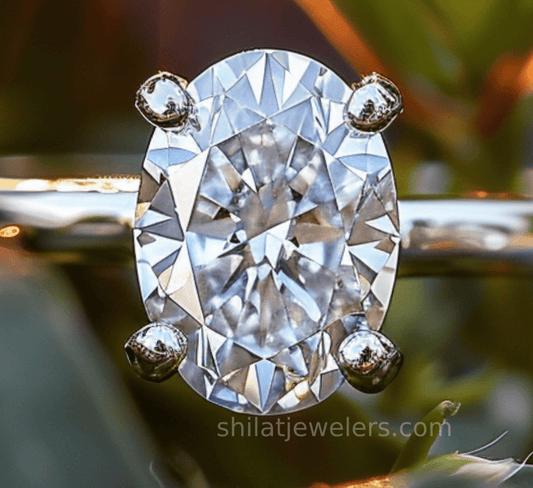 2 carat lab grown diamond engagement ring