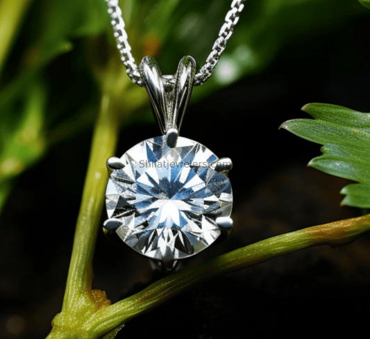lab created diamonds necklace - Shilatjewelers