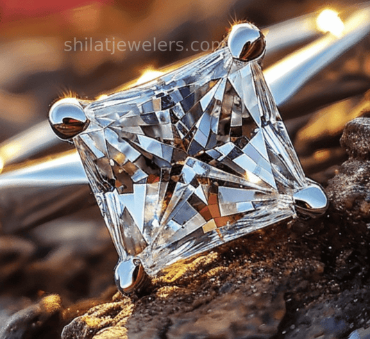 2 carat lab grown diamond ring 14k