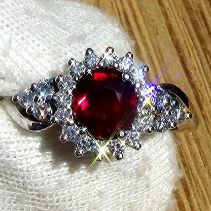  Ruby ring 18k gold - Shilat