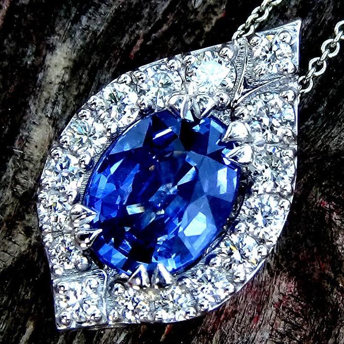 Oval Sapphire diamonds - Shilat