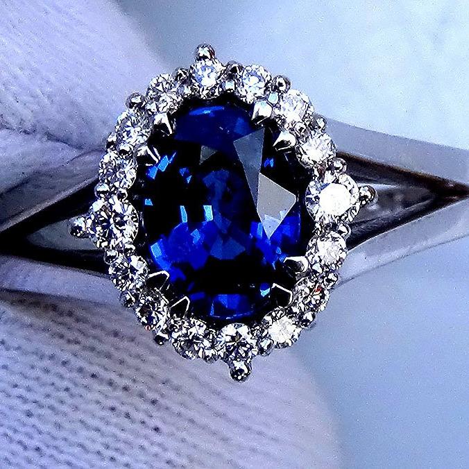 sapphire diamond ring - Shilat