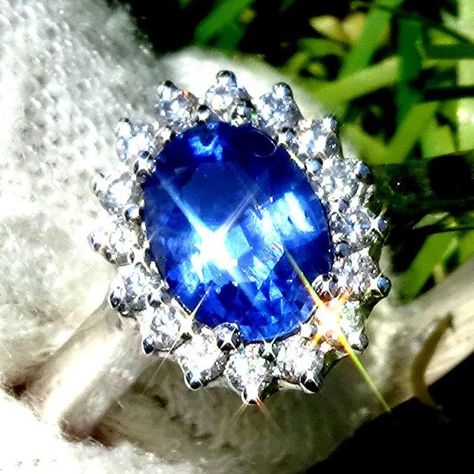 sapphire diamond ring 14k gold - Shilat