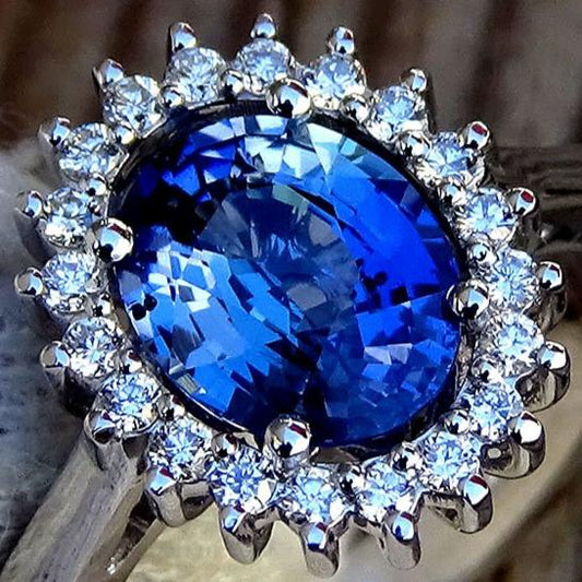 sapphire diamond ring - Shilat