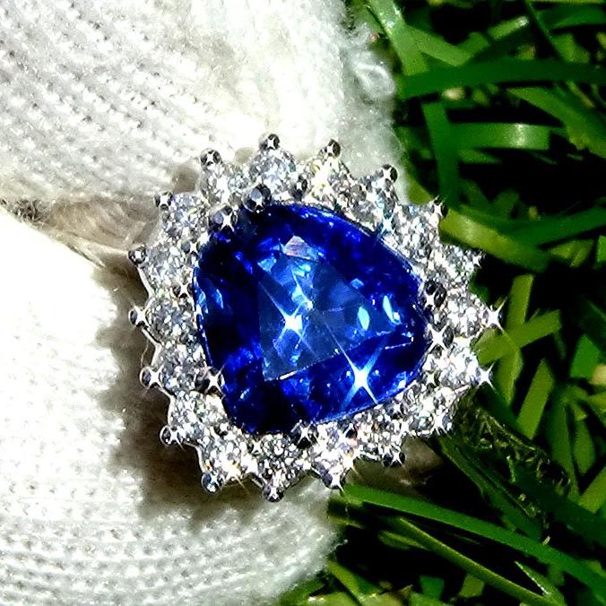  sapphire diamond ring - Shilat