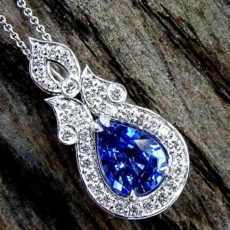 Sapphire Necklace - Shilat