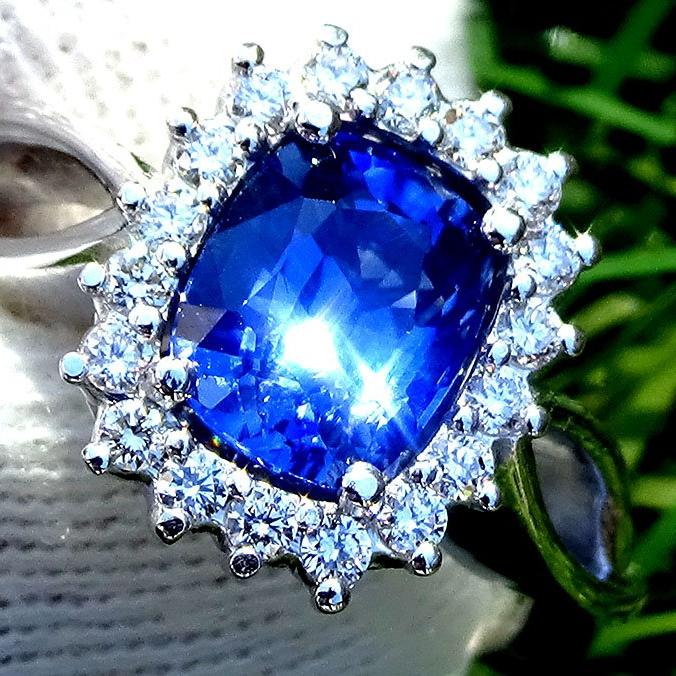 sapphire ring 18k - Shilat