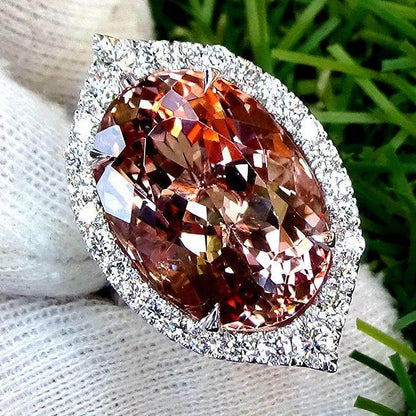 Ring with morganite - Shilat 