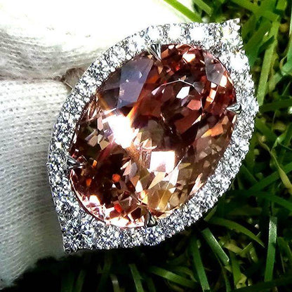 Ring with morganite - Shilat 