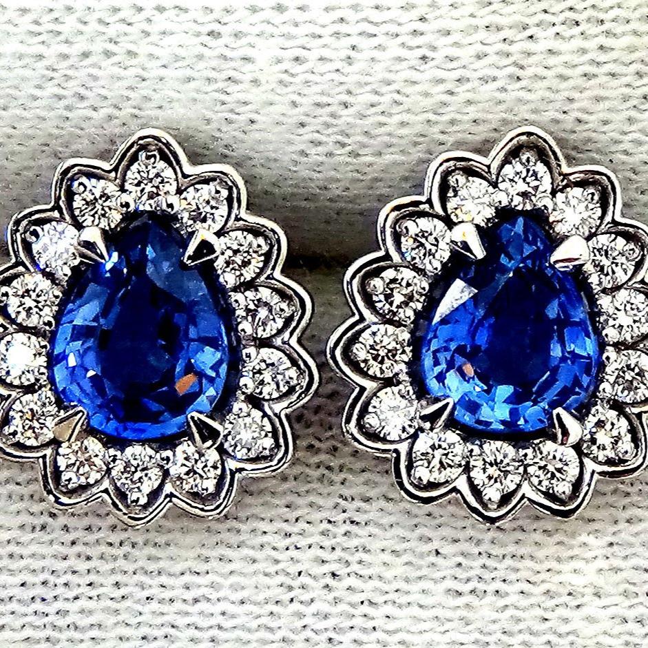 sapphire earrings - Shilat