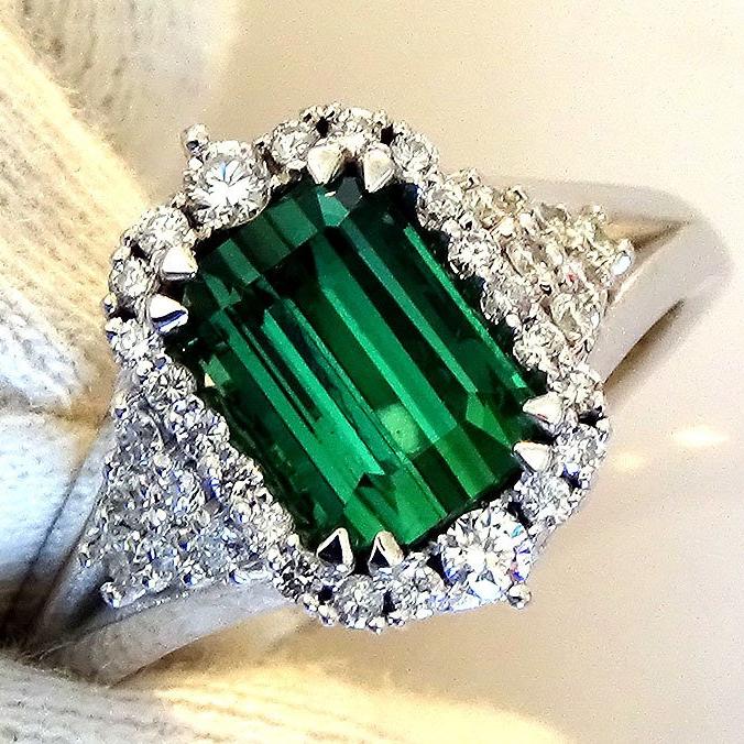 Tourmaline Ring Green - Shilat 