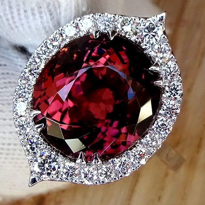 14k tourmaline ring - Shilat