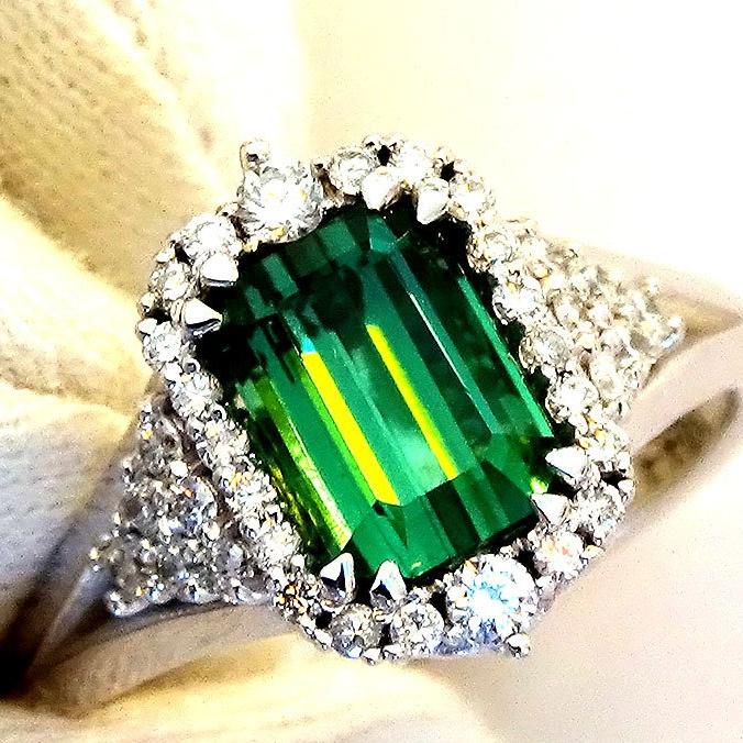 Tourmaline Ring Green - Shilat 