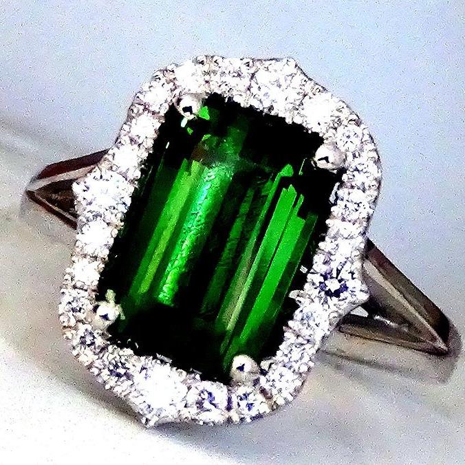 Tourmaline 14kt ring - Shilat