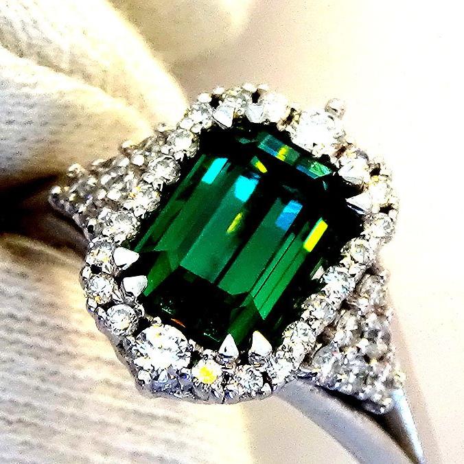 Tourmaline Ring Green - Shilat 