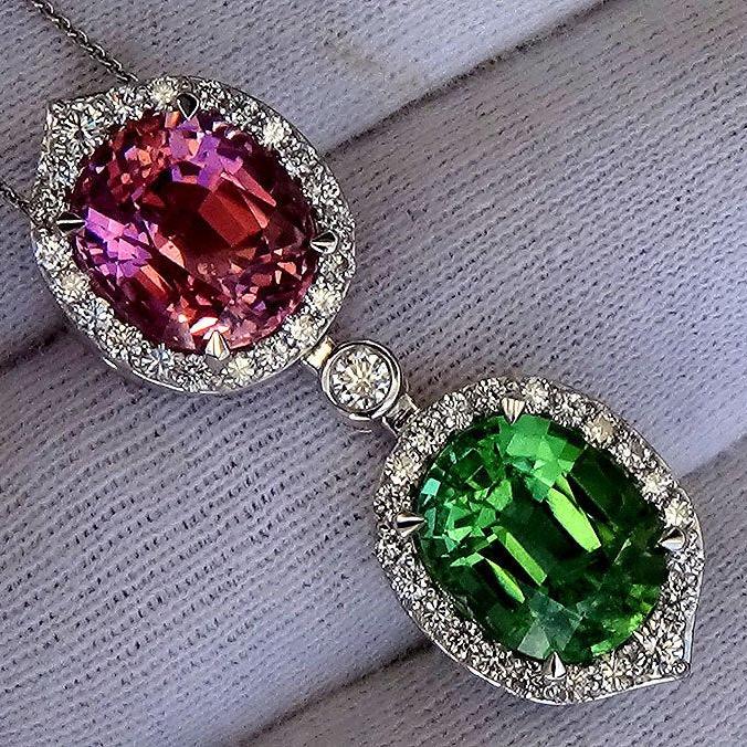 tourmaline pendant 