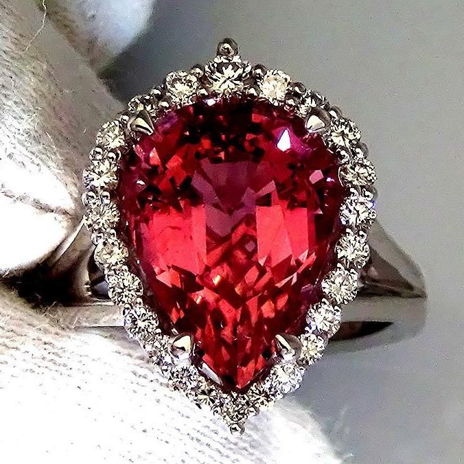 Pink Tourmaline ring - Shilat