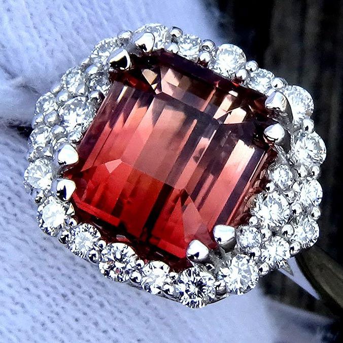 pink tourmaline ring - Shilat