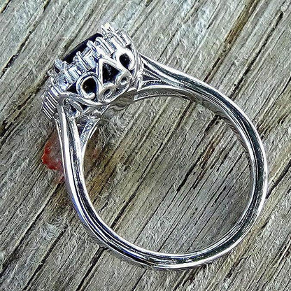 Indicolite Blue Tourmaline Ring - Shilat 